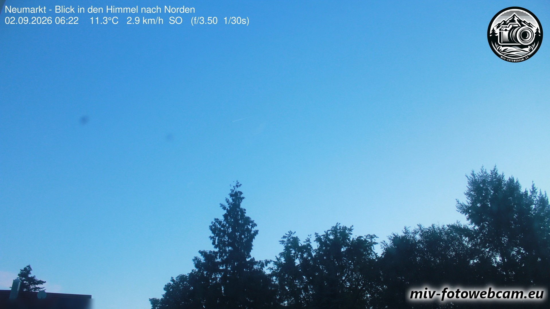 Archiv Foto Neumarkt in der Oberpfalz: Wetter-Webcam Norden