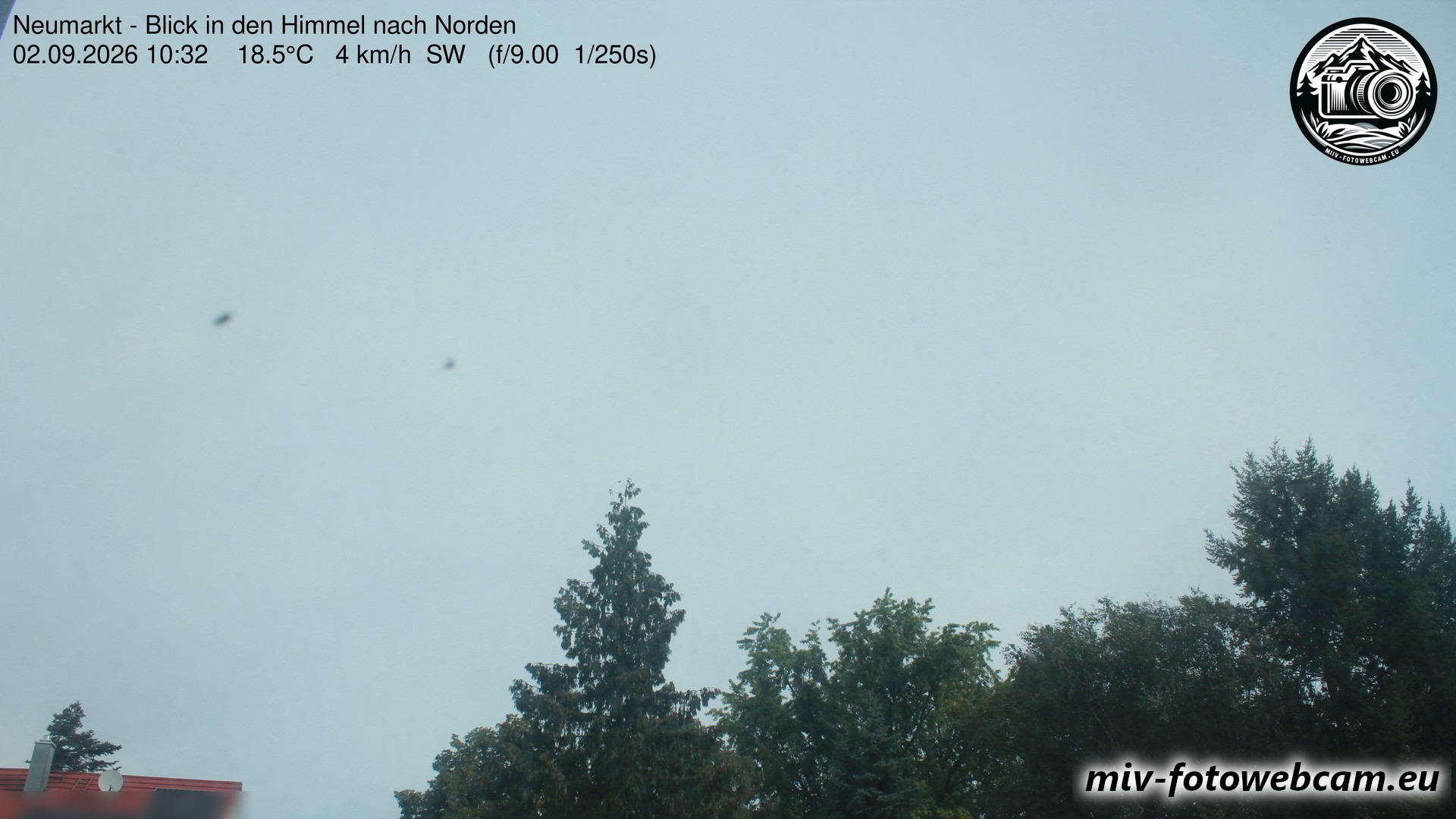Archiv Foto Neumarkt in der Oberpfalz: Wetter-Webcam Norden