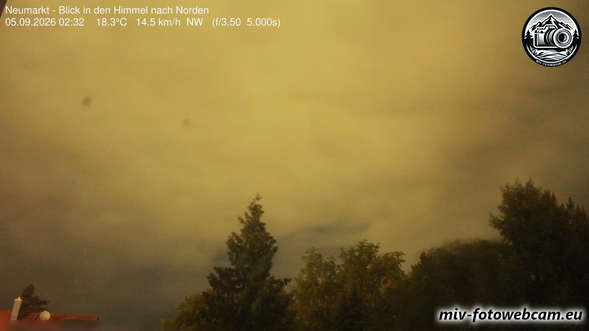Archiv Foto Neumarkt in der Oberpfalz: Wetter-Webcam Norden