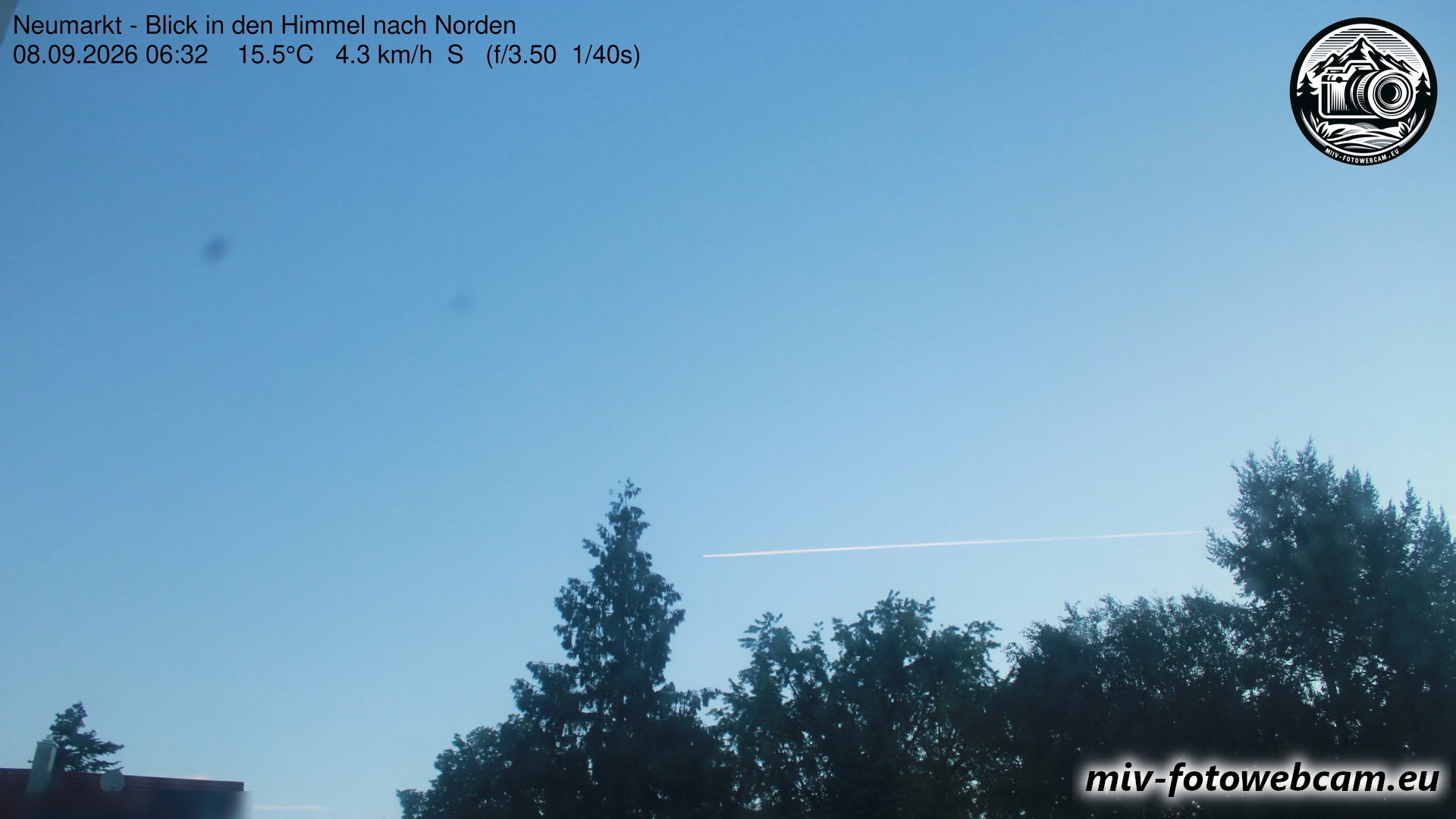 Archiv Foto Neumarkt in der Oberpfalz: Wetter-Webcam Norden