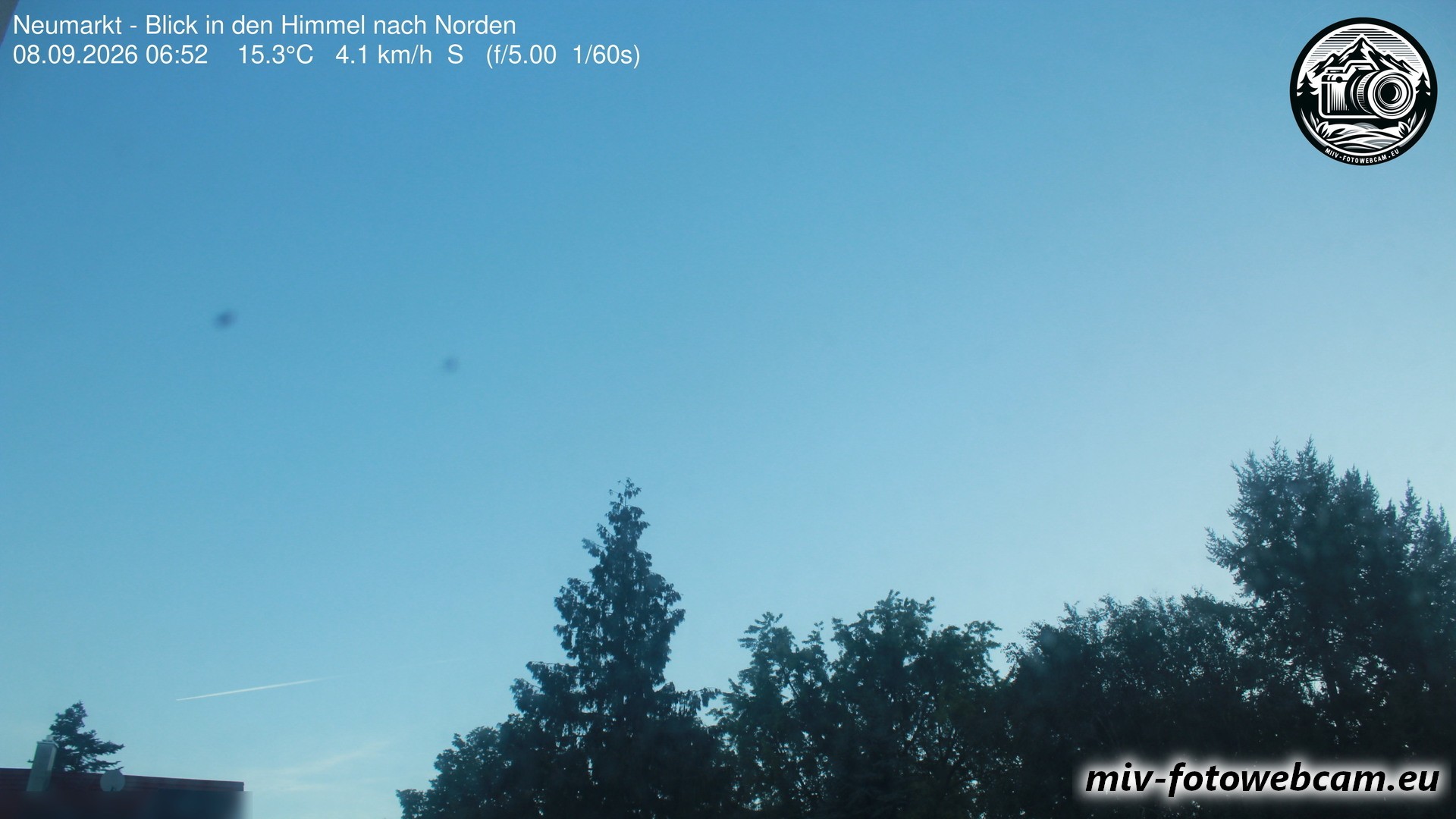 Archiv Foto Neumarkt in der Oberpfalz: Wetter-Webcam Norden