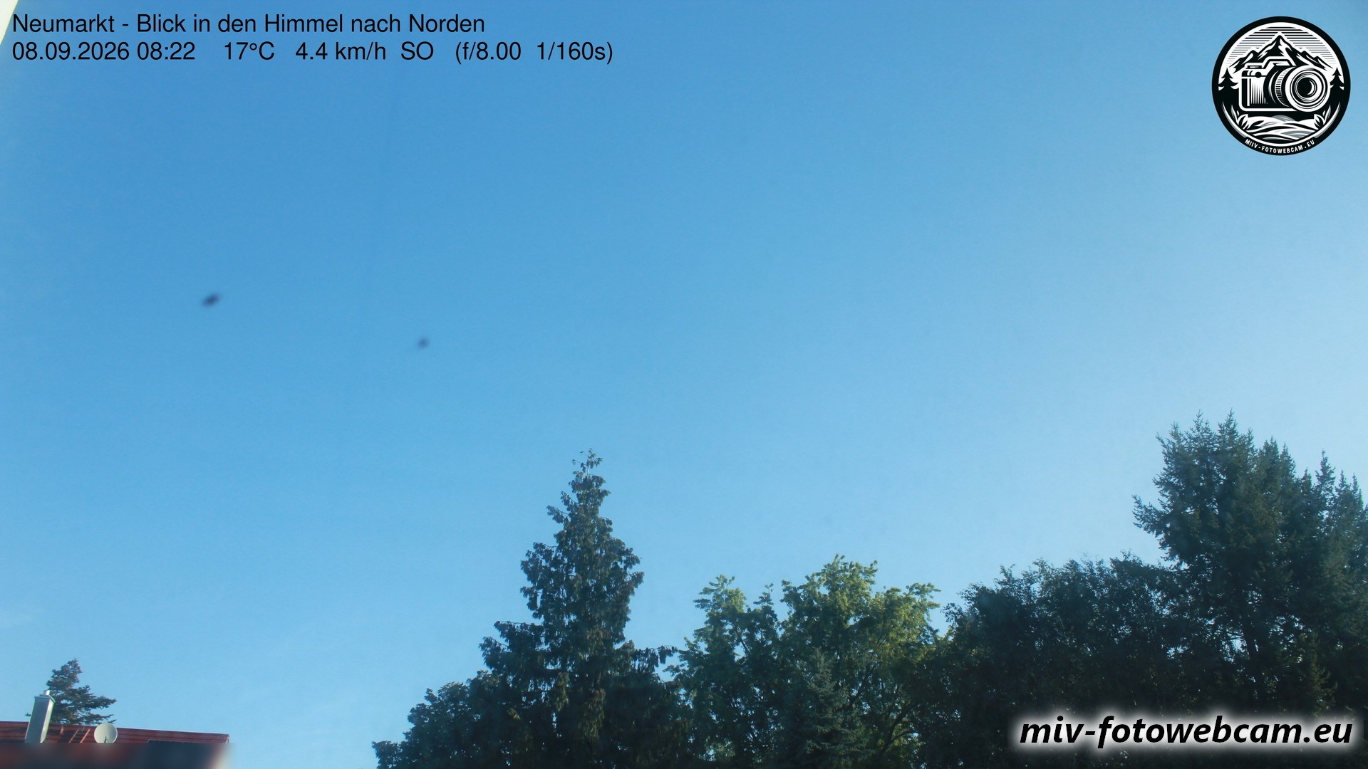 Archiv Foto Neumarkt in der Oberpfalz: Wetter-Webcam Norden