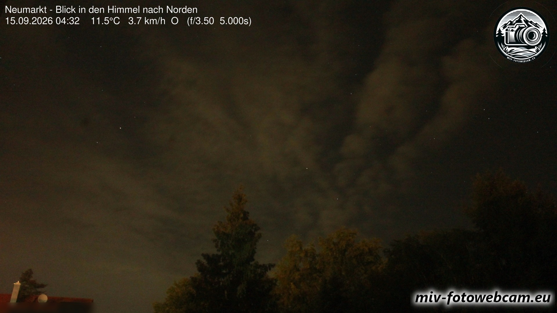 Archiv Foto Neumarkt in der Oberpfalz: Wetter-Webcam Norden