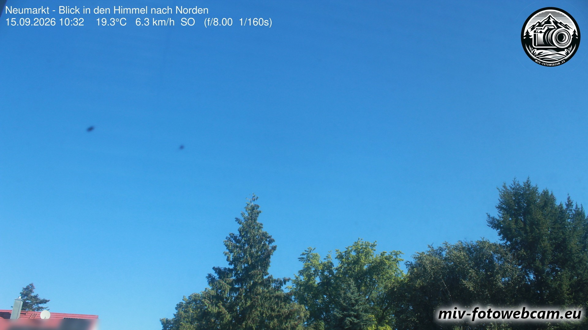 Archiv Foto Neumarkt in der Oberpfalz: Wetter-Webcam Norden