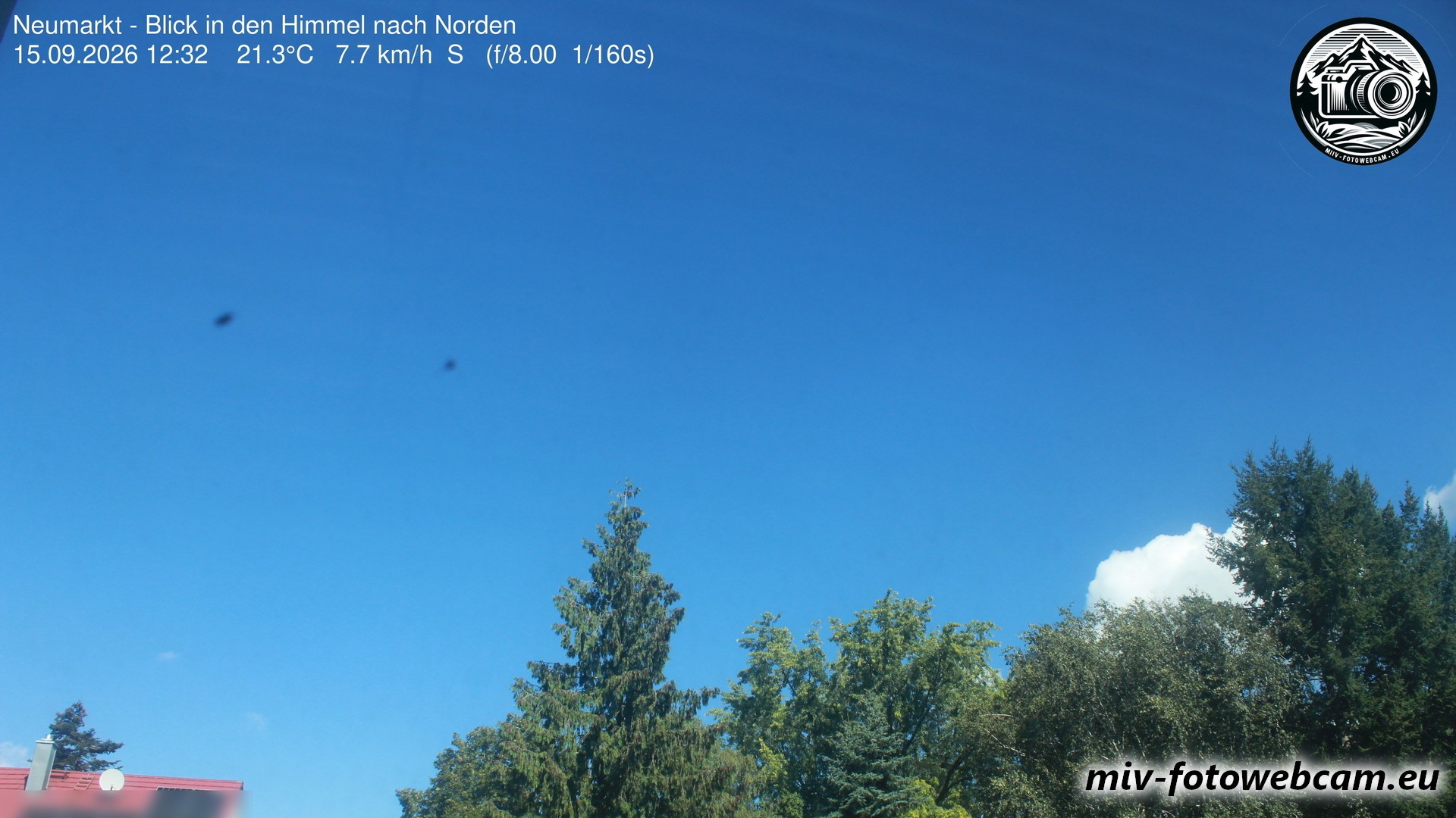 Archiv Foto Neumarkt in der Oberpfalz: Wetter-Webcam Norden