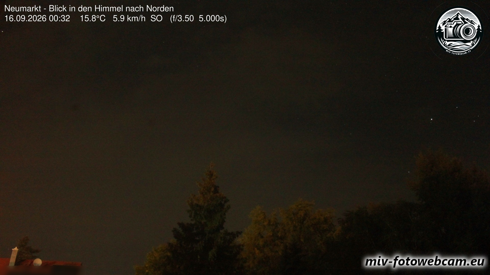 Archiv Foto Neumarkt in der Oberpfalz: Wetter-Webcam Norden