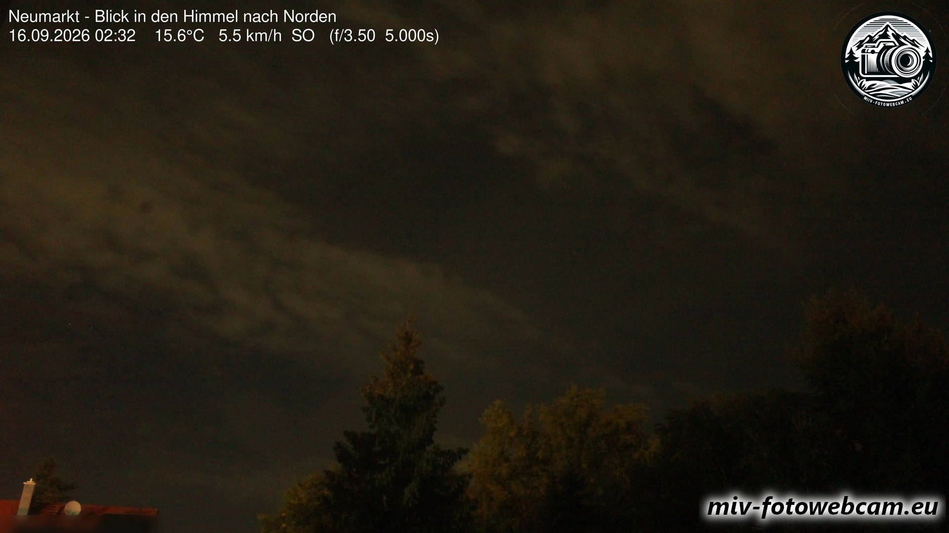 Archiv Foto Neumarkt in der Oberpfalz: Wetter-Webcam Norden
