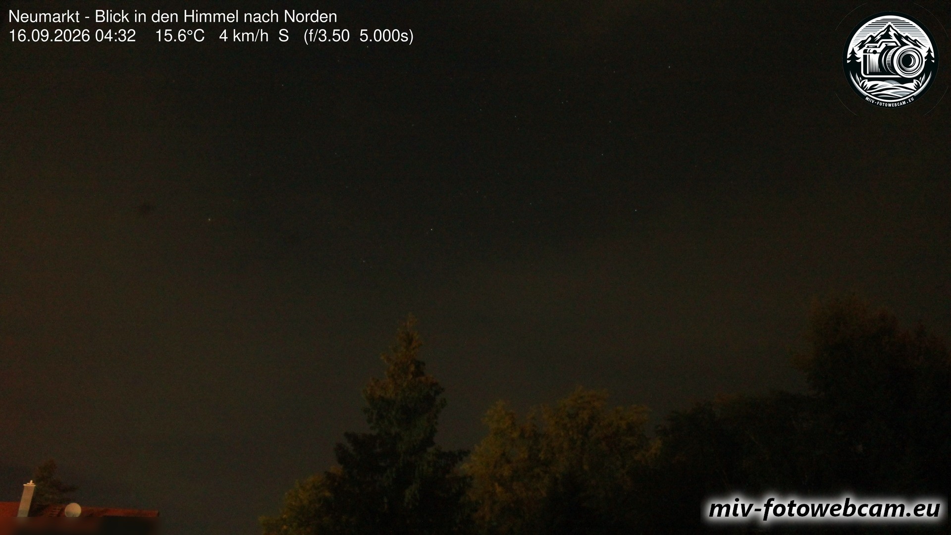 Archiv Foto Neumarkt in der Oberpfalz: Wetter-Webcam Norden