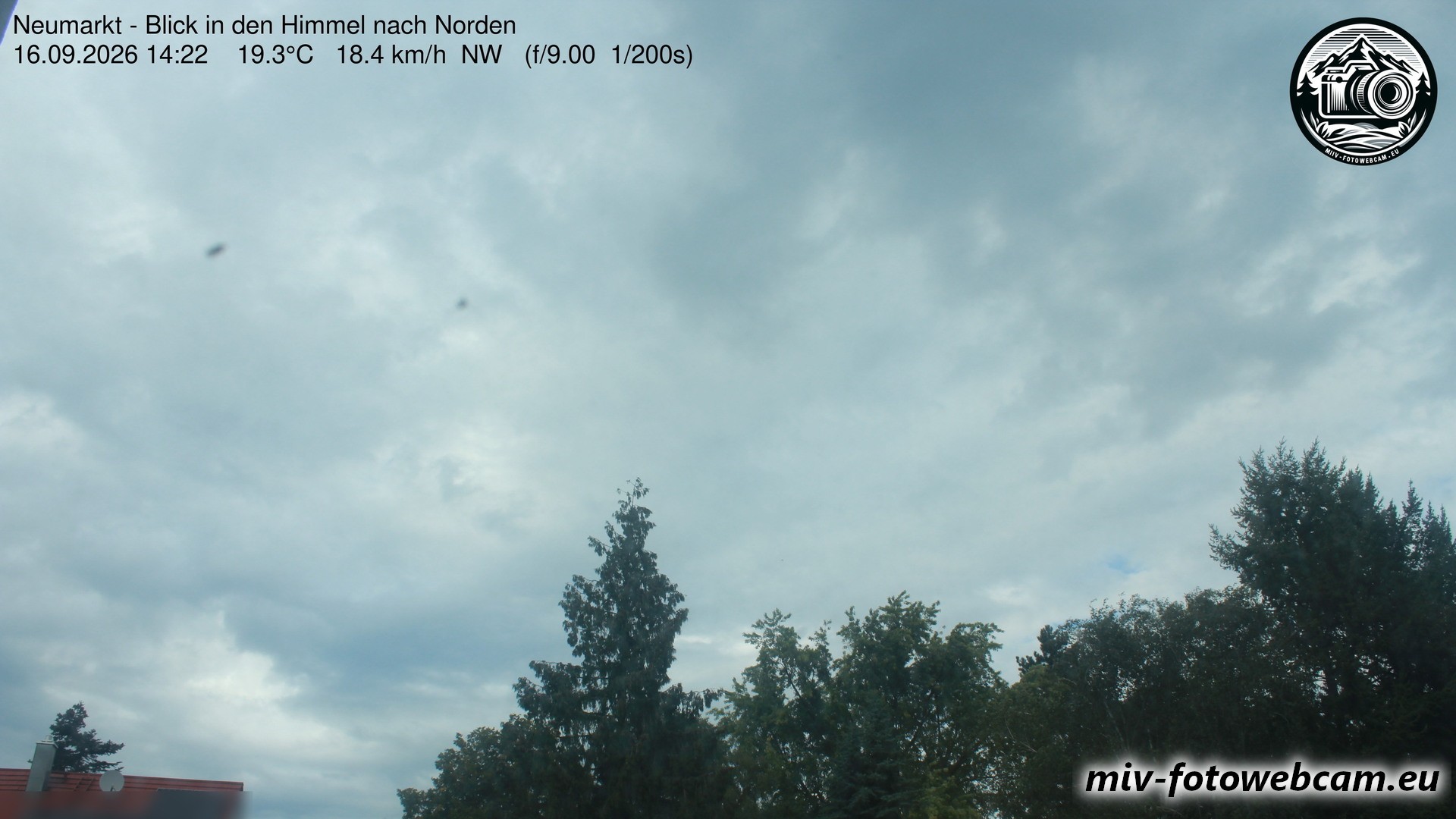 Archiv Foto Neumarkt in der Oberpfalz: Wetter-Webcam Norden