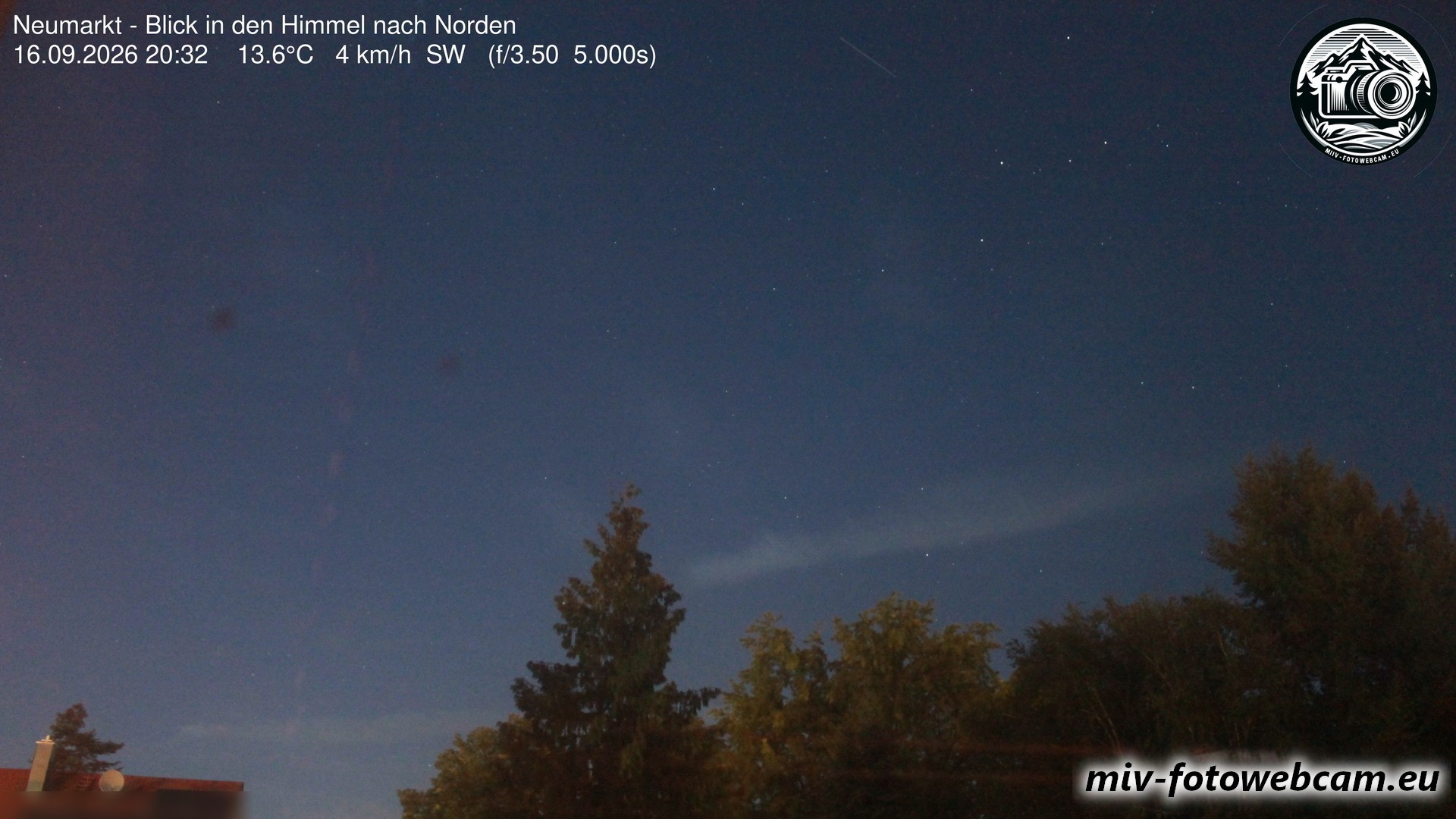 Archiv Foto Neumarkt in der Oberpfalz: Wetter-Webcam Norden