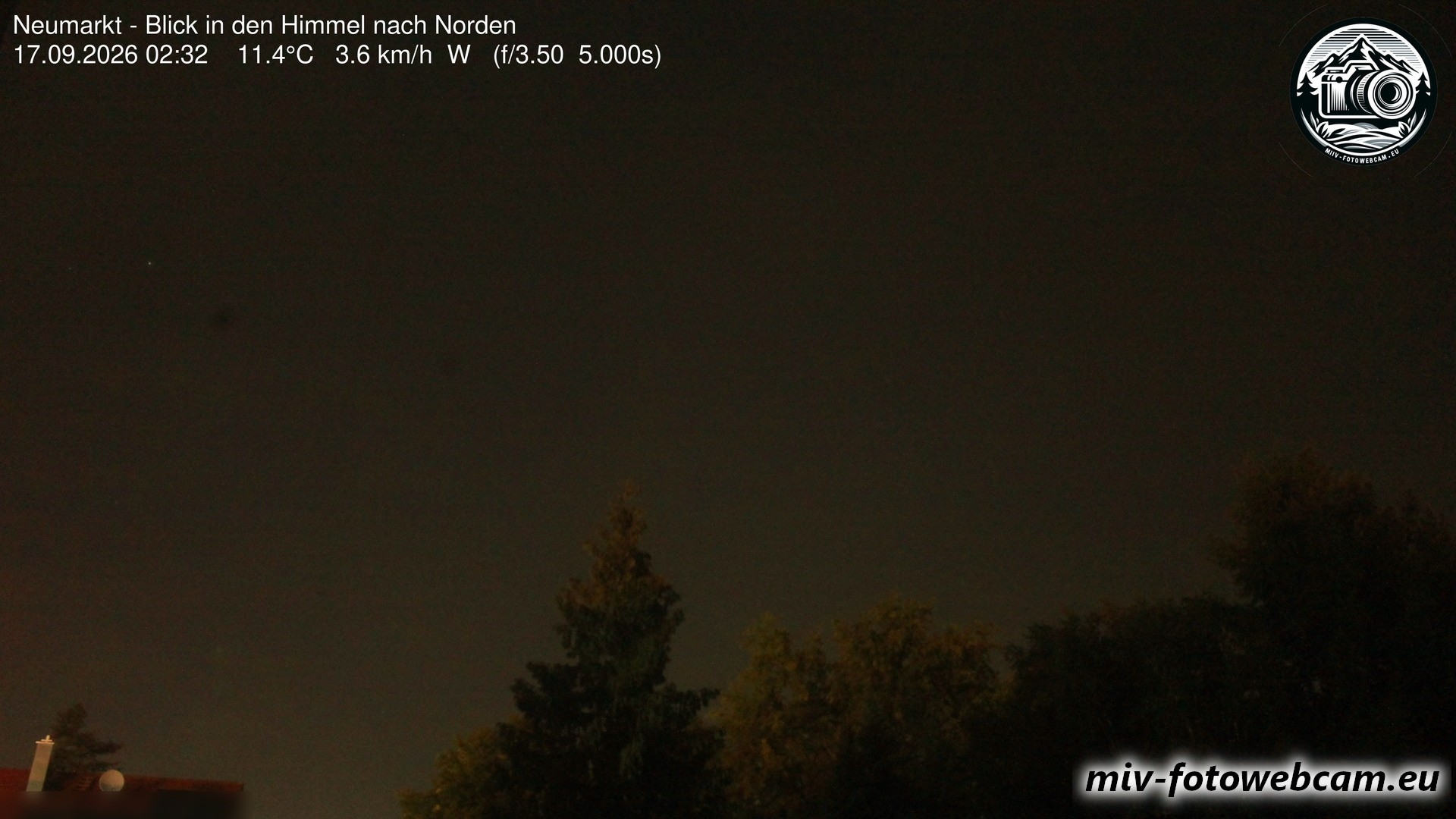 Archiv Foto Neumarkt in der Oberpfalz: Wetter-Webcam Norden