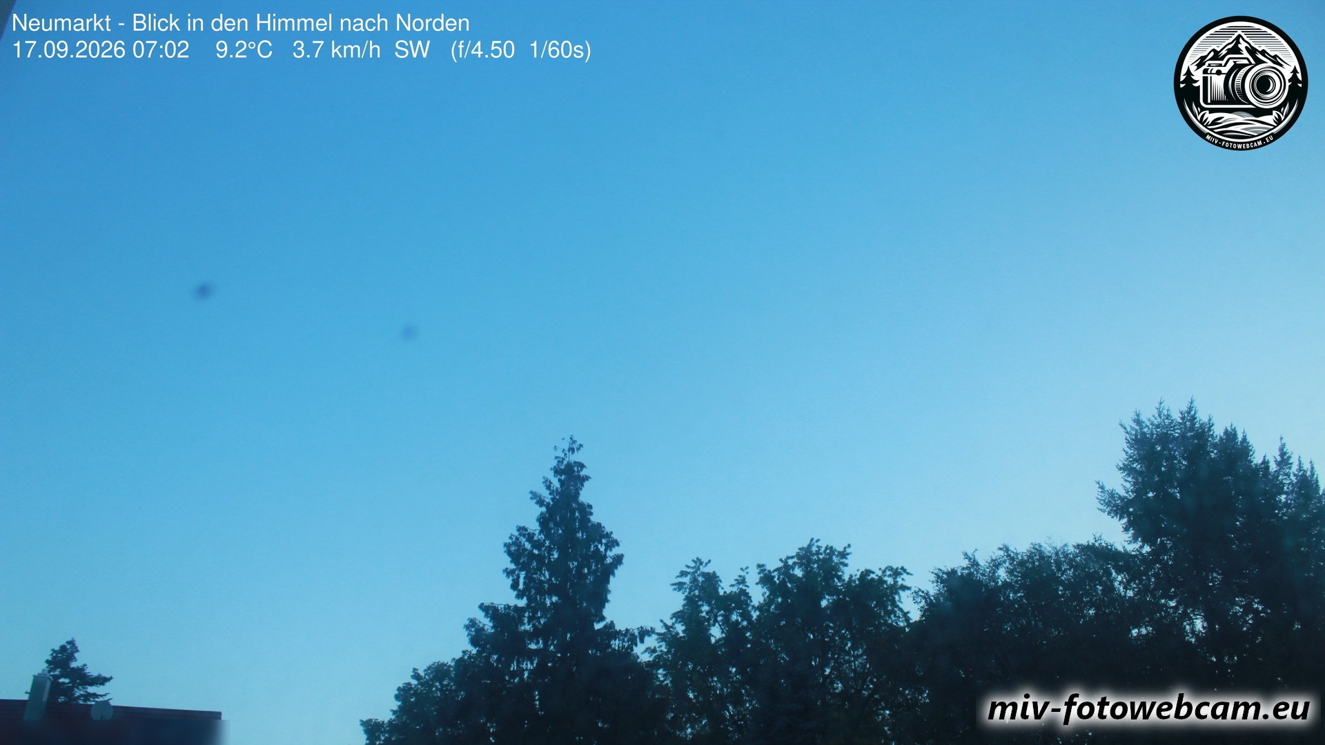 Archiv Foto Neumarkt in der Oberpfalz: Wetter-Webcam Norden