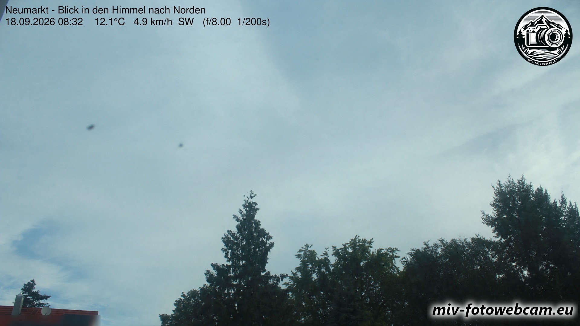 Archiv Foto Neumarkt in der Oberpfalz: Wetter-Webcam Norden