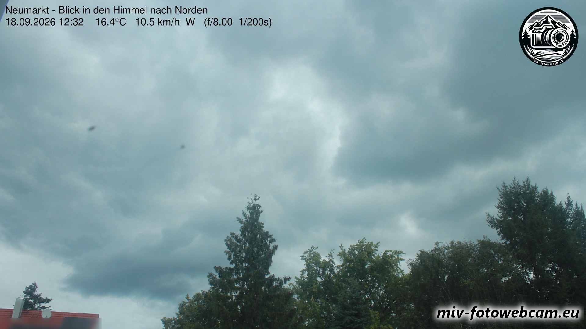 Archiv Foto Neumarkt in der Oberpfalz: Wetter-Webcam Norden