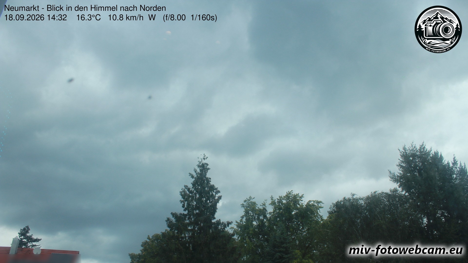 Archiv Foto Neumarkt in der Oberpfalz: Wetter-Webcam Norden