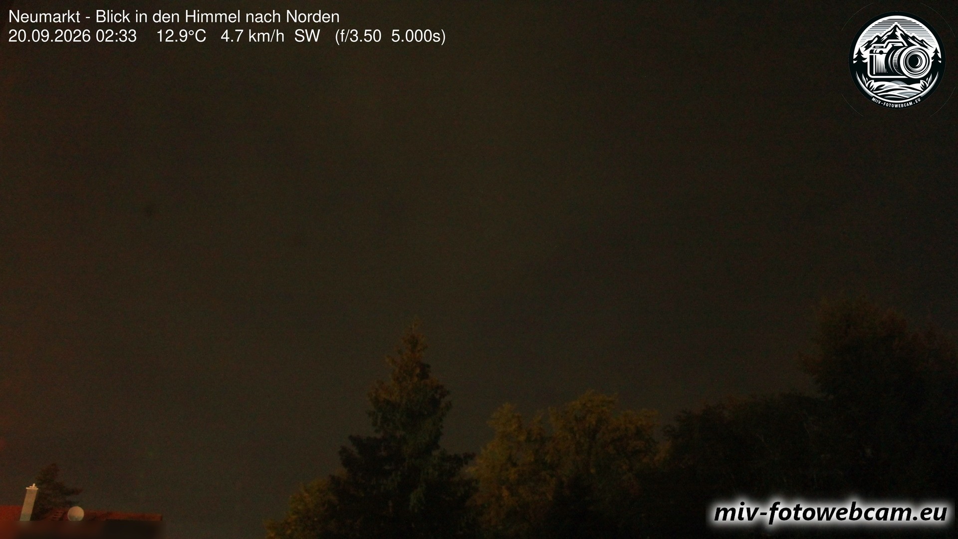 Archiv Foto Neumarkt in der Oberpfalz: Wetter-Webcam Norden