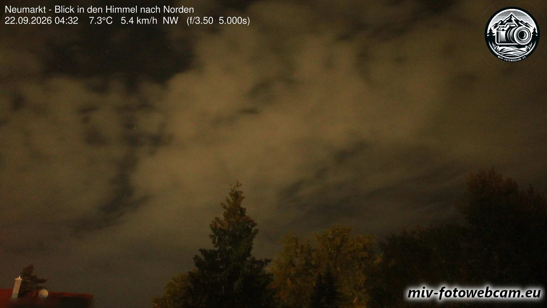 Archiv Foto Neumarkt in der Oberpfalz: Wetter-Webcam Norden