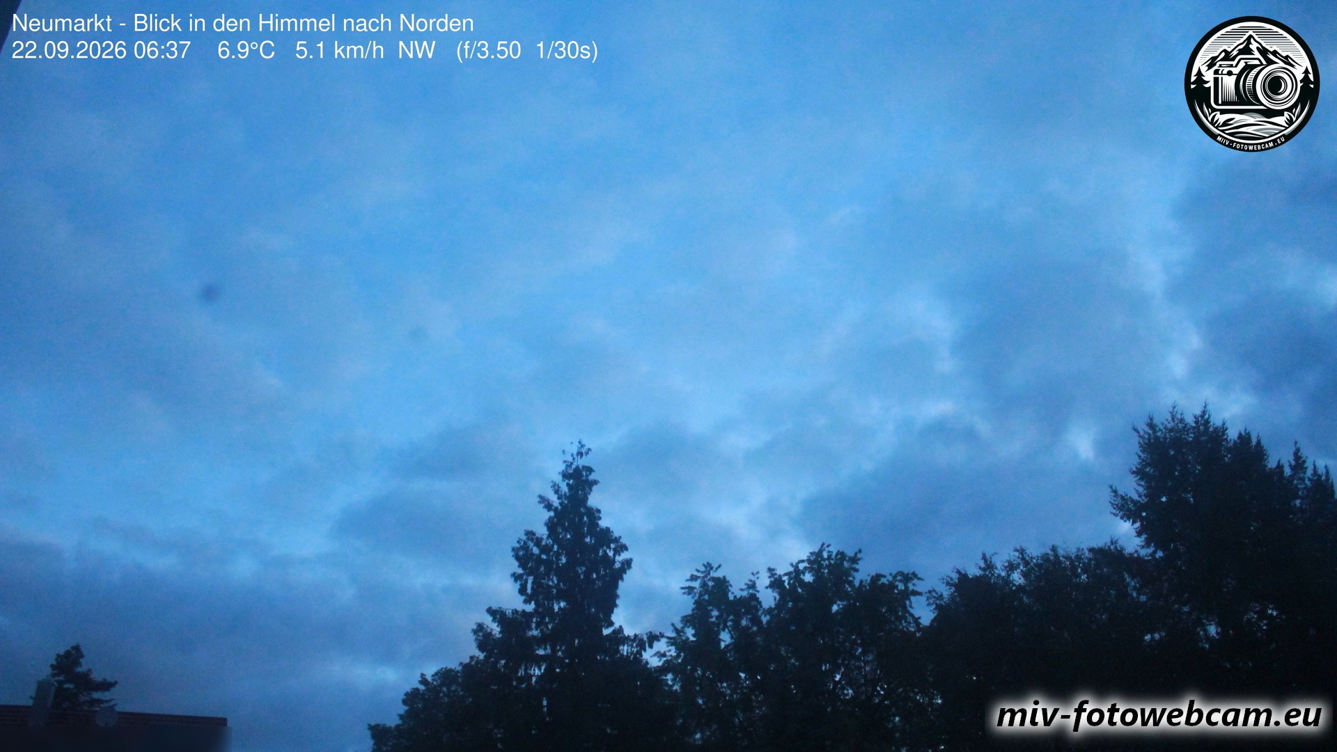 Archiv Foto Neumarkt in der Oberpfalz: Wetter-Webcam Norden