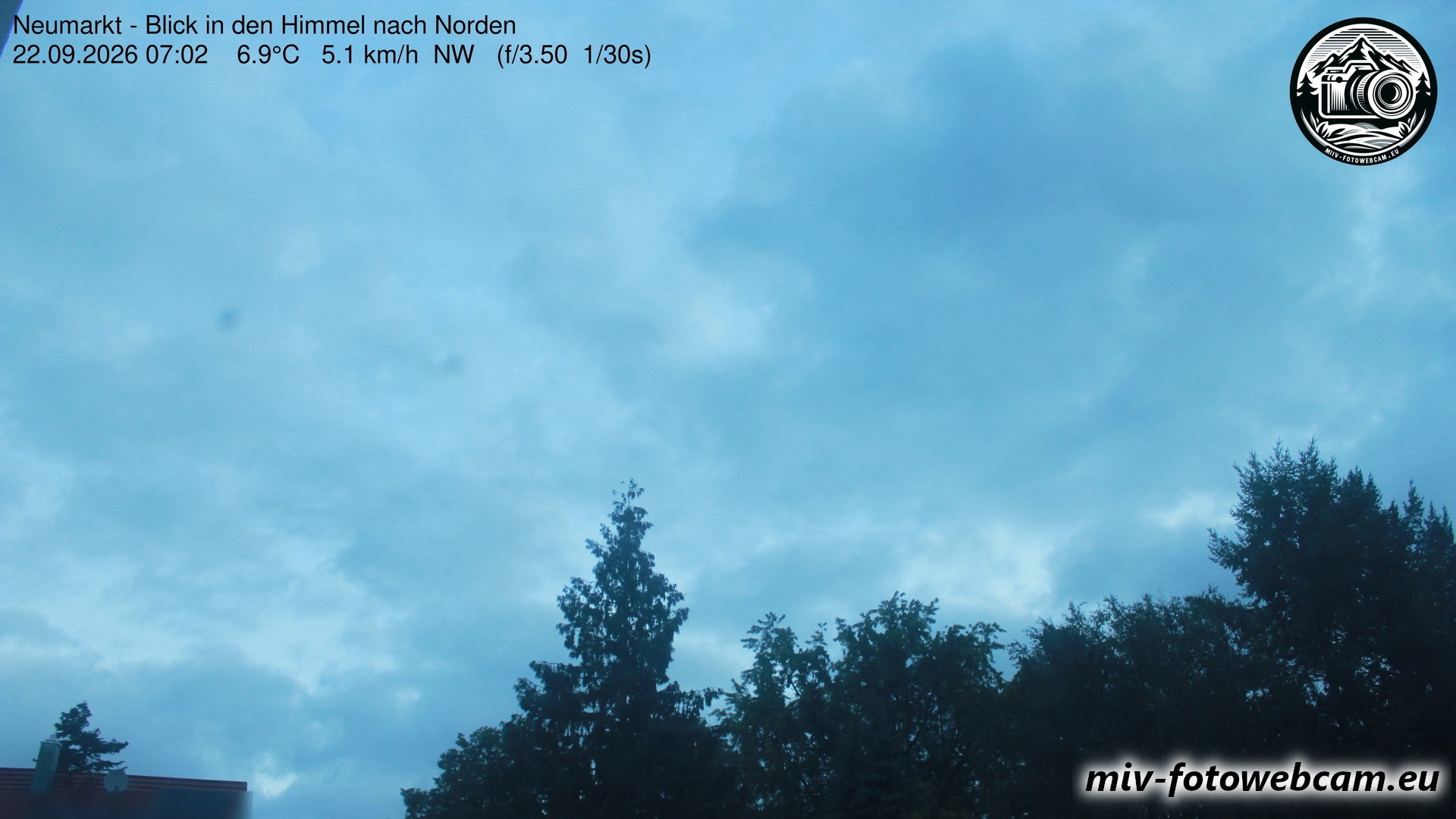 Archiv Foto Neumarkt in der Oberpfalz: Wetter-Webcam Norden