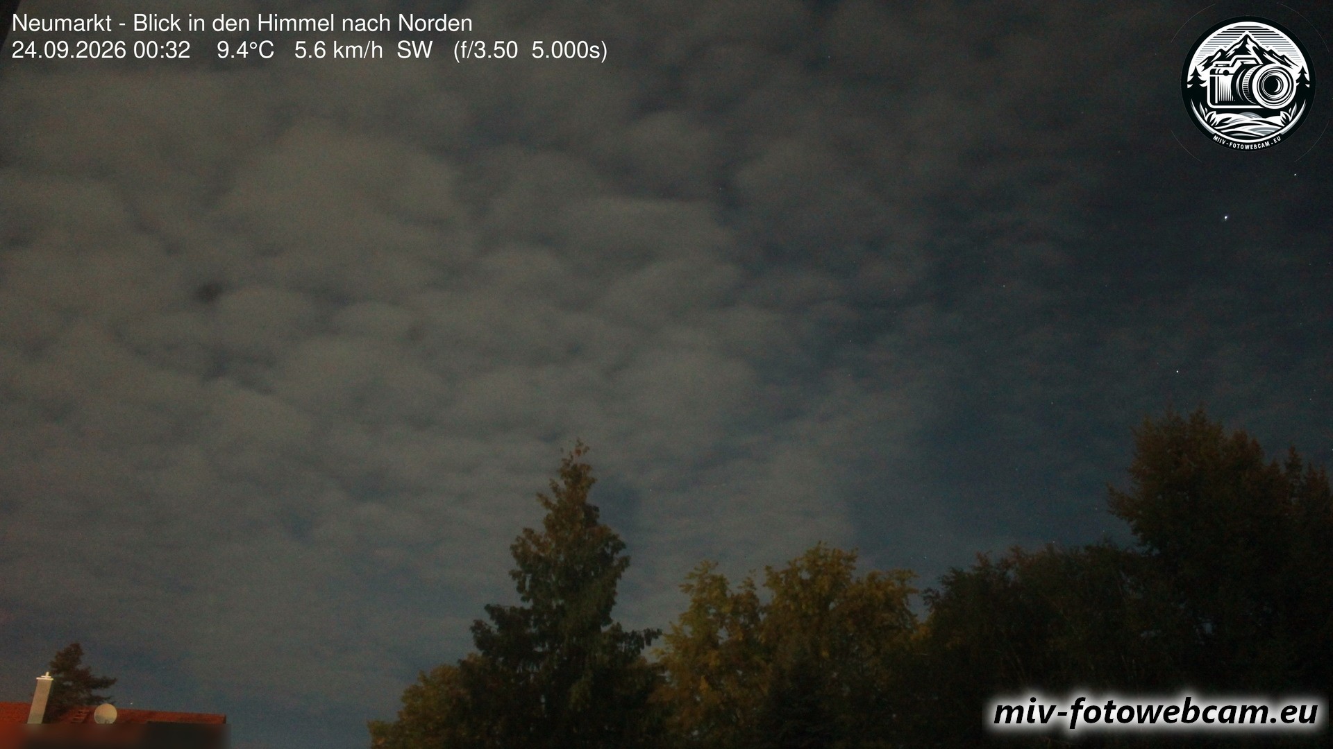 Archiv Foto Neumarkt in der Oberpfalz: Wetter-Webcam Norden