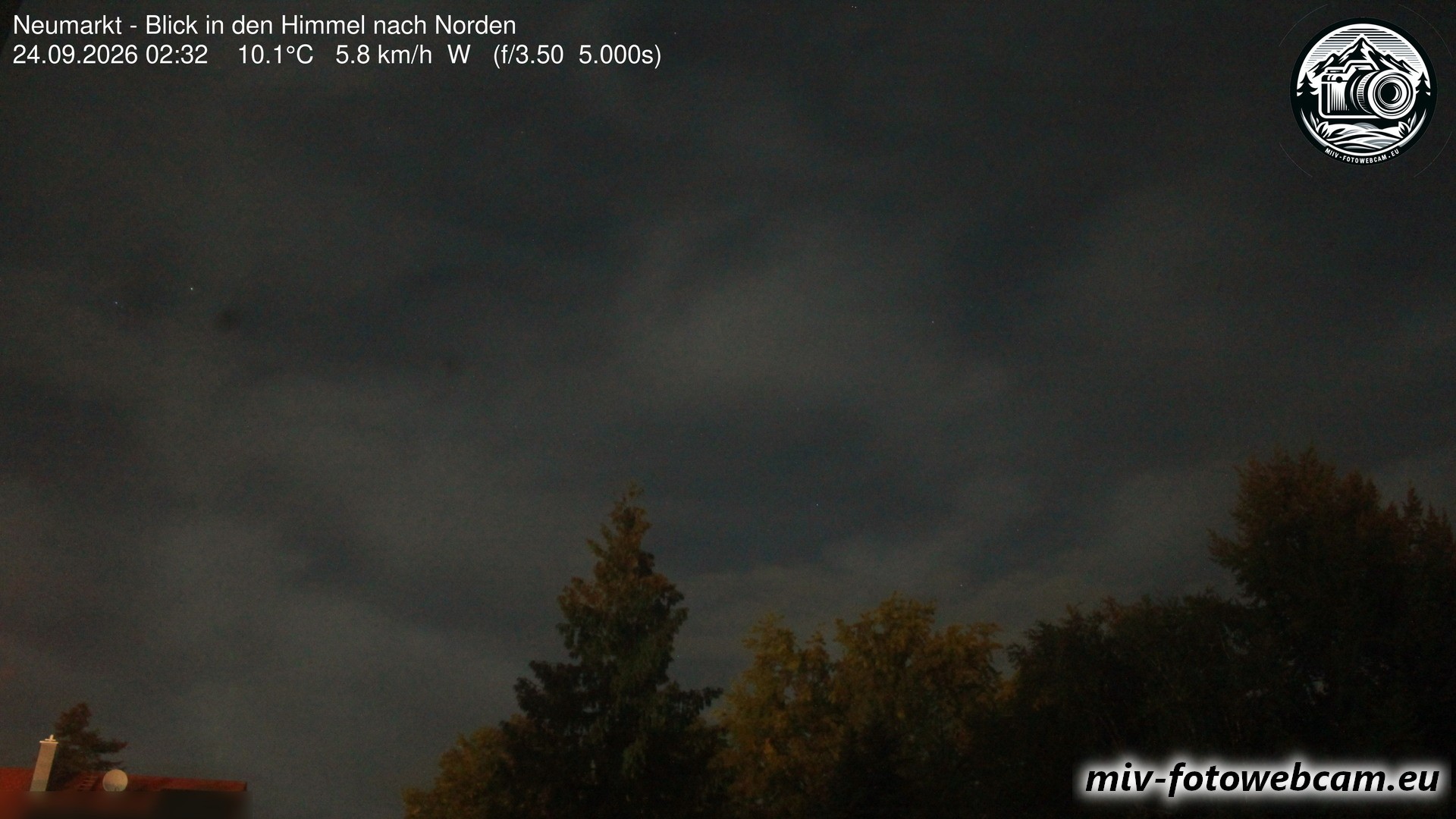Archiv Foto Neumarkt in der Oberpfalz: Wetter-Webcam Norden