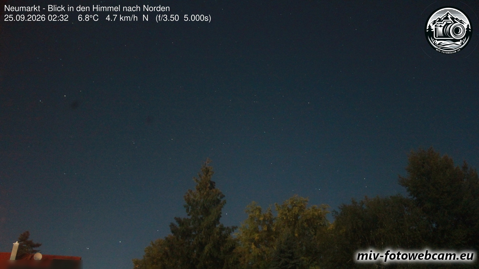 Archiv Foto Neumarkt in der Oberpfalz: Wetter-Webcam Norden