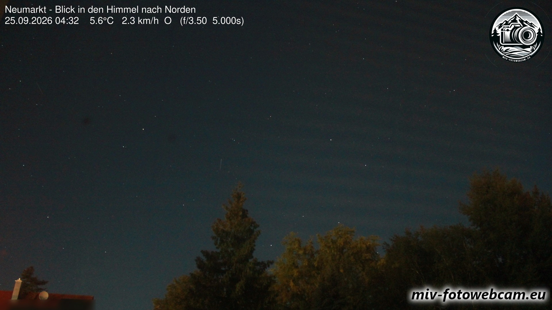 Archiv Foto Neumarkt in der Oberpfalz: Wetter-Webcam Norden