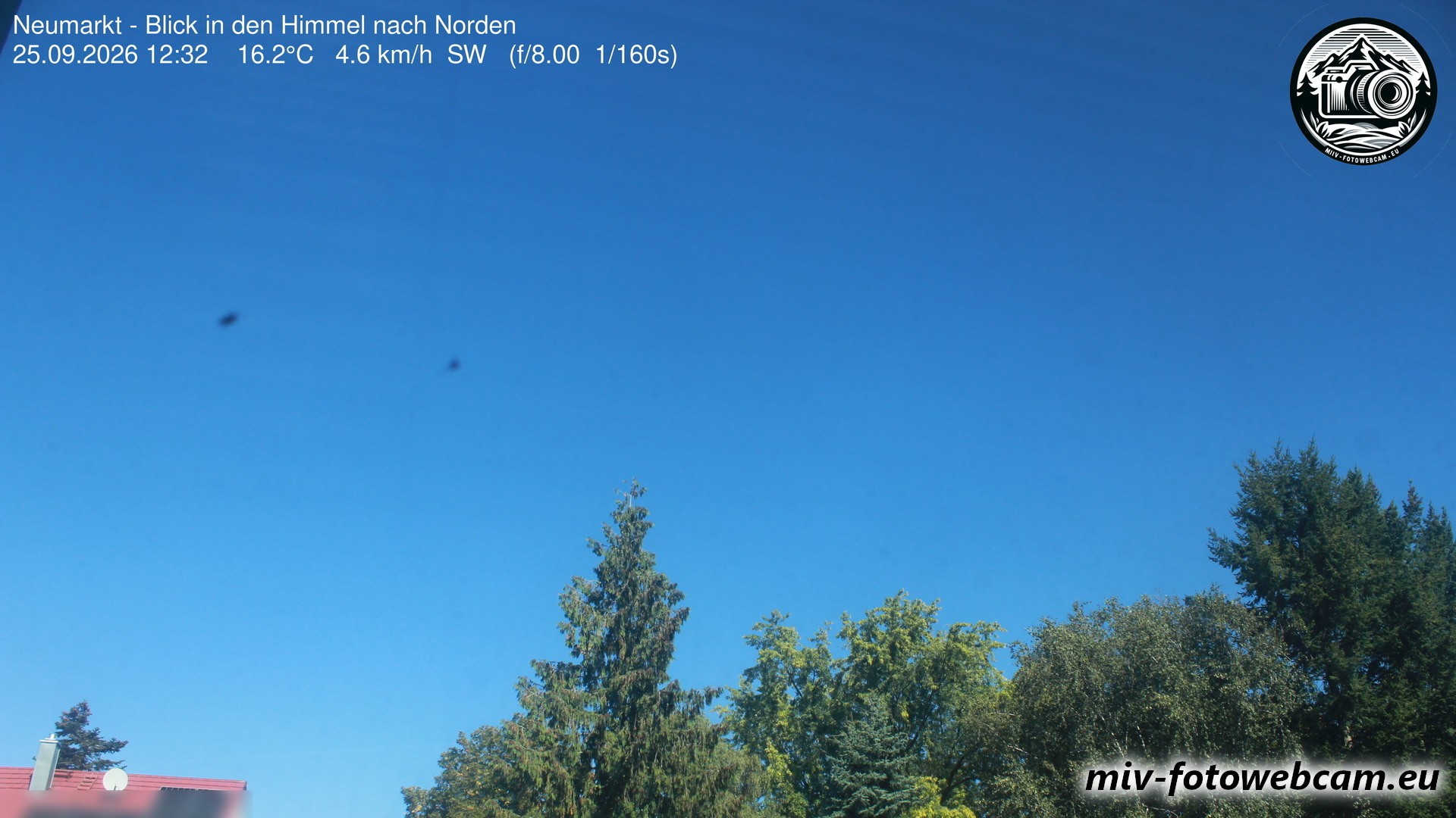Archiv Foto Neumarkt in der Oberpfalz: Wetter-Webcam Norden