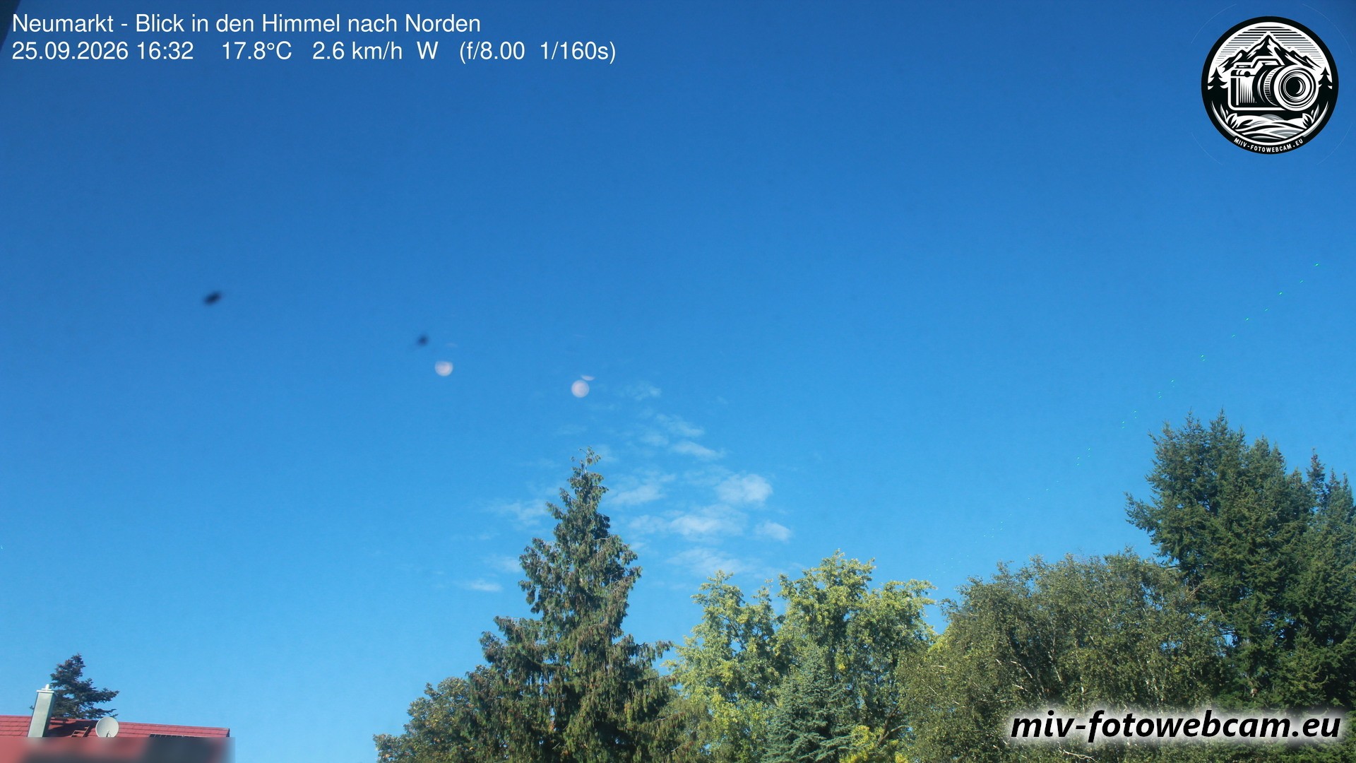 Archiv Foto Neumarkt in der Oberpfalz: Wetter-Webcam Norden