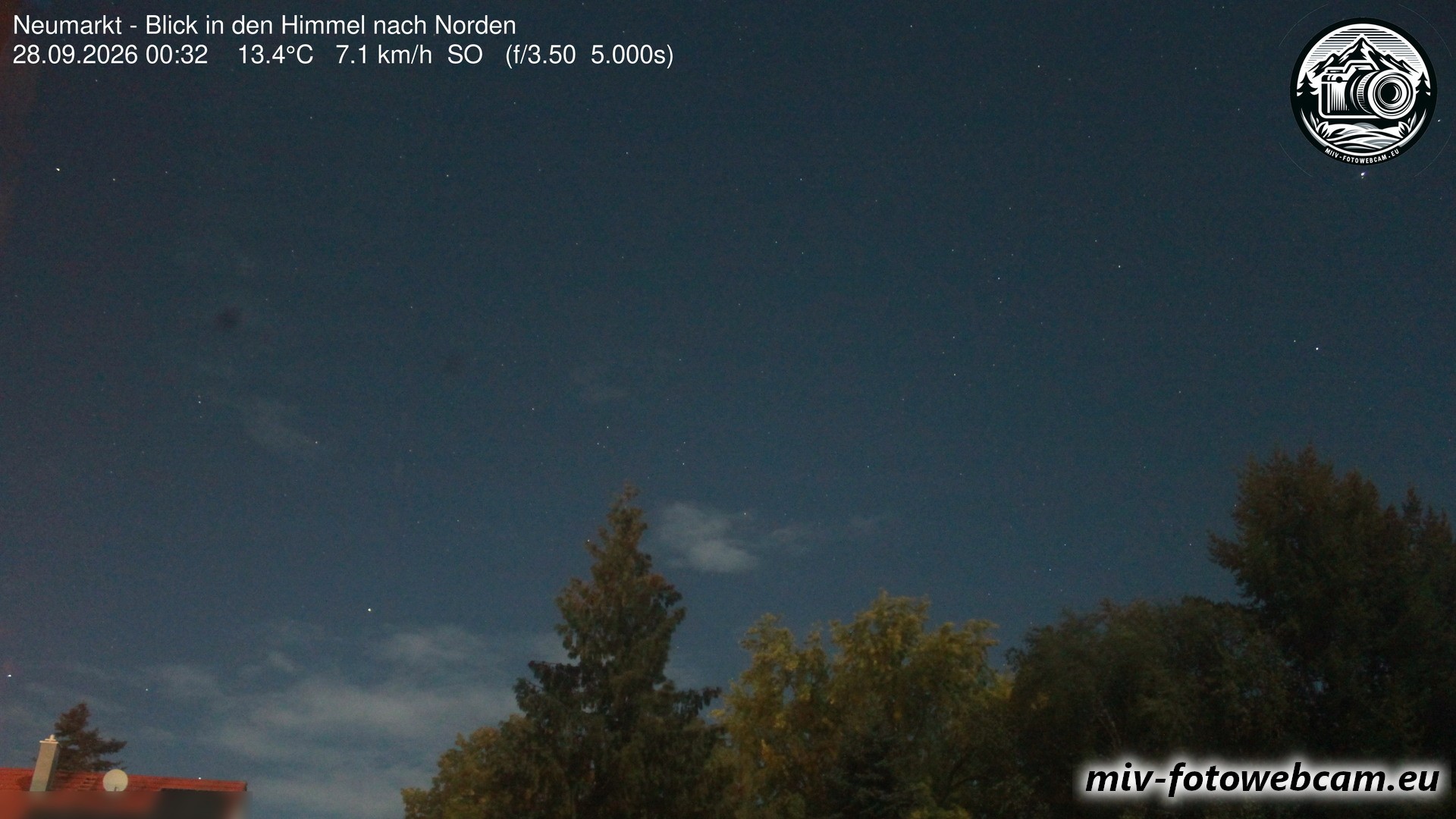 Archiv Foto Neumarkt in der Oberpfalz: Wetter-Webcam Norden