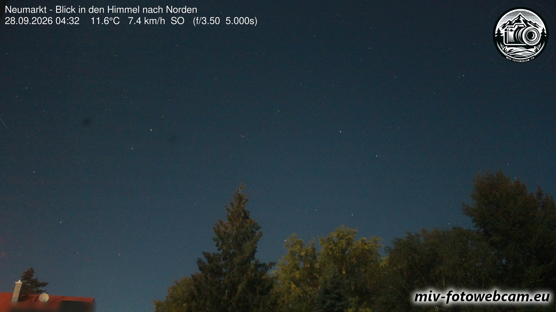 Archiv Foto Neumarkt in der Oberpfalz: Wetter-Webcam Norden