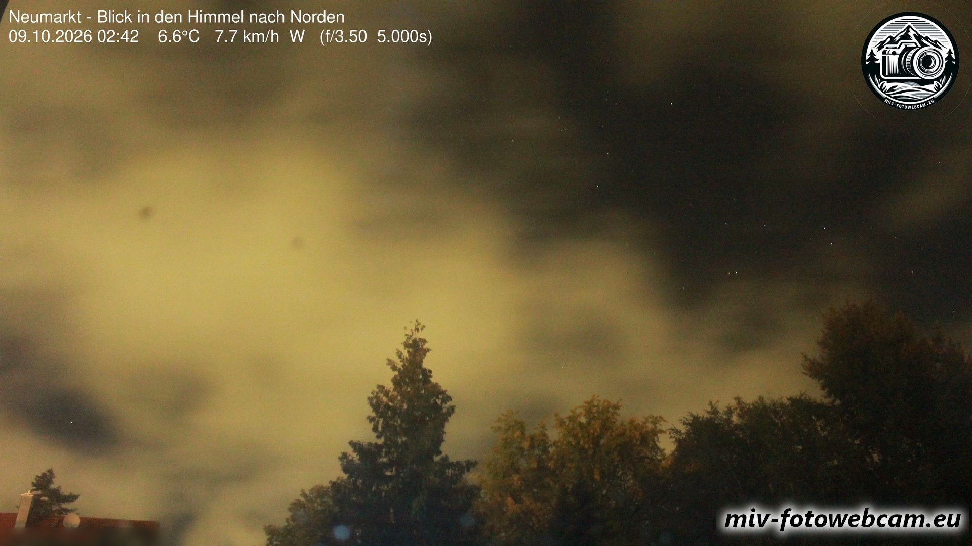 Archiv Foto Neumarkt in der Oberpfalz: Wetter-Webcam Norden