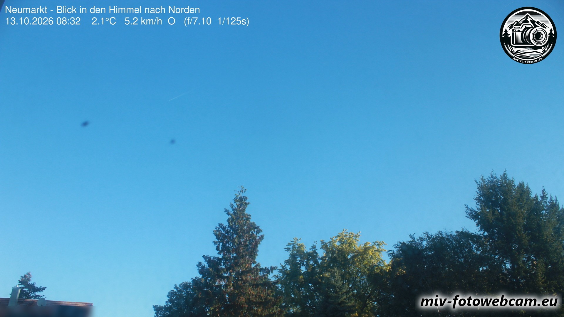 Archiv Foto Neumarkt in der Oberpfalz: Wetter-Webcam Norden
