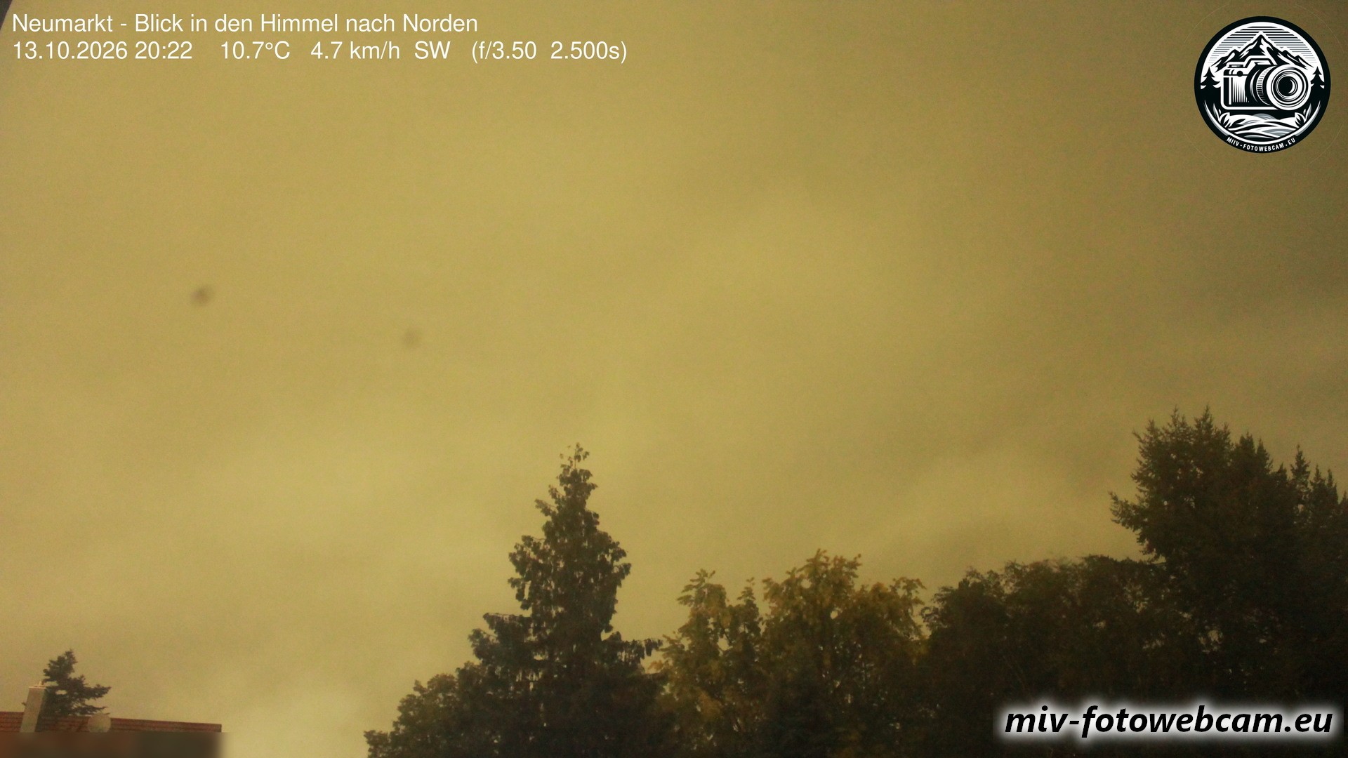 Archiv Foto Neumarkt in der Oberpfalz: Wetter-Webcam Norden