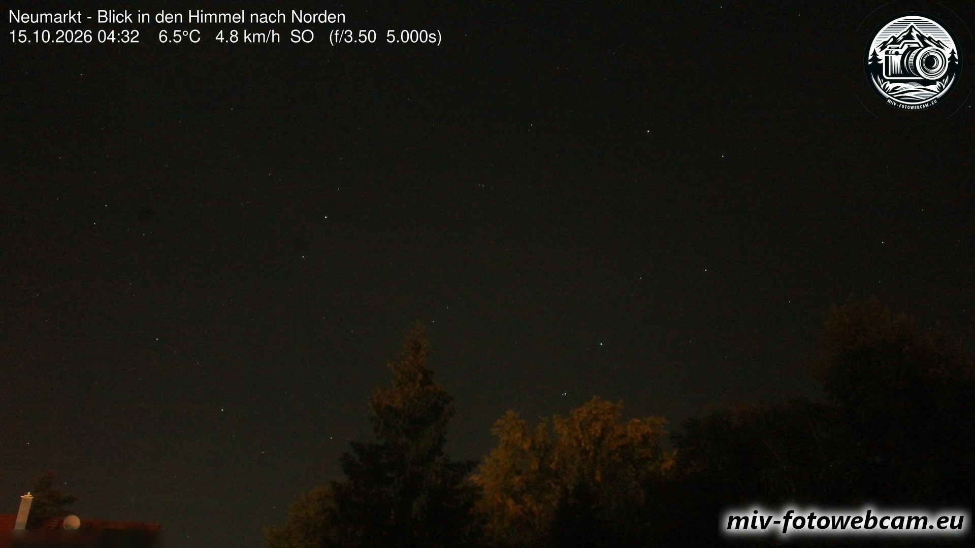 Archiv Foto Neumarkt in der Oberpfalz: Wetter-Webcam Norden