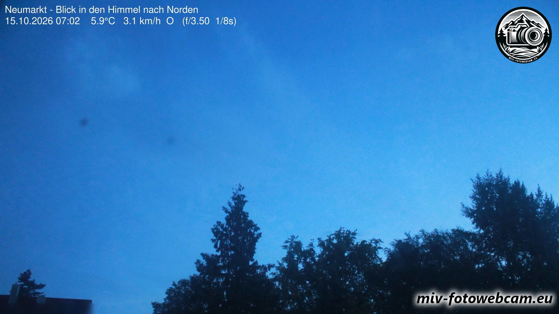 Archiv Foto Neumarkt in der Oberpfalz: Wetter-Webcam Norden