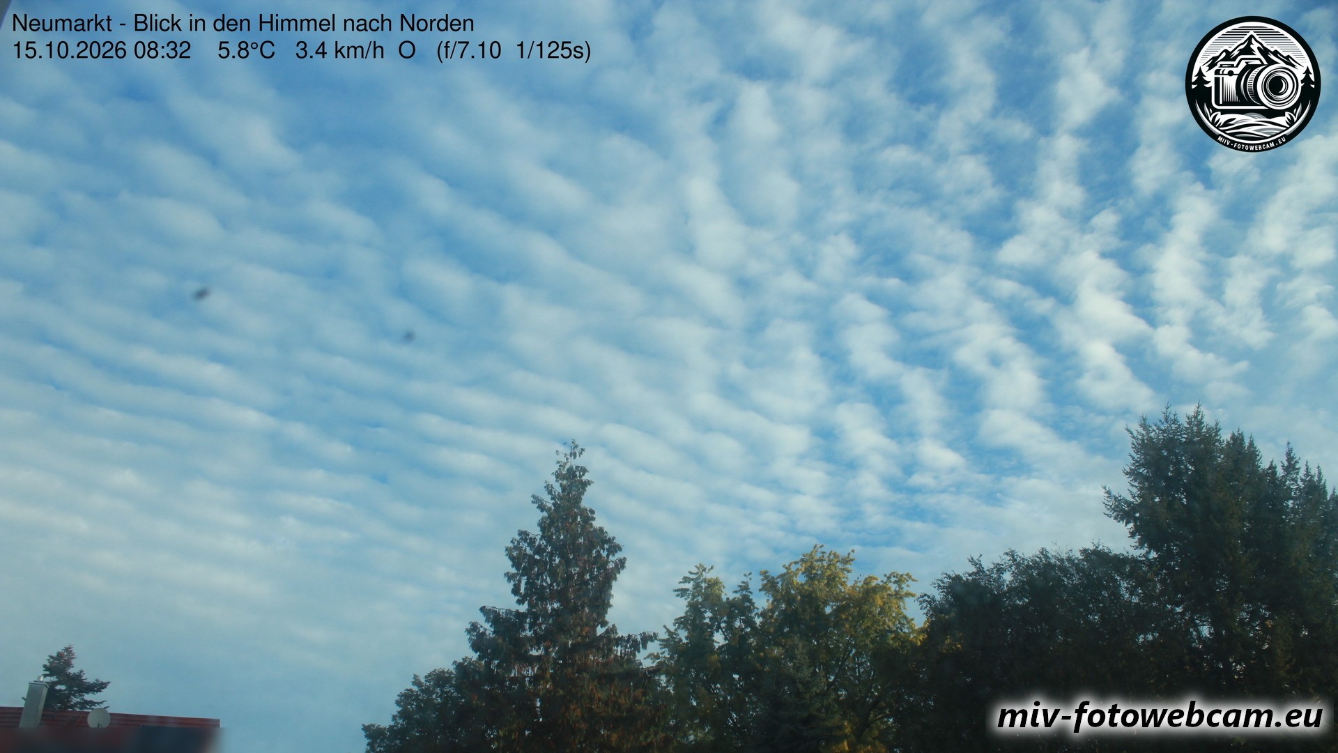 Archiv Foto Neumarkt in der Oberpfalz: Wetter-Webcam Norden