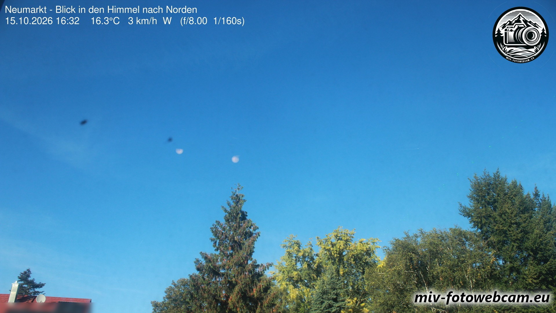Archiv Foto Neumarkt in der Oberpfalz: Wetter-Webcam Norden