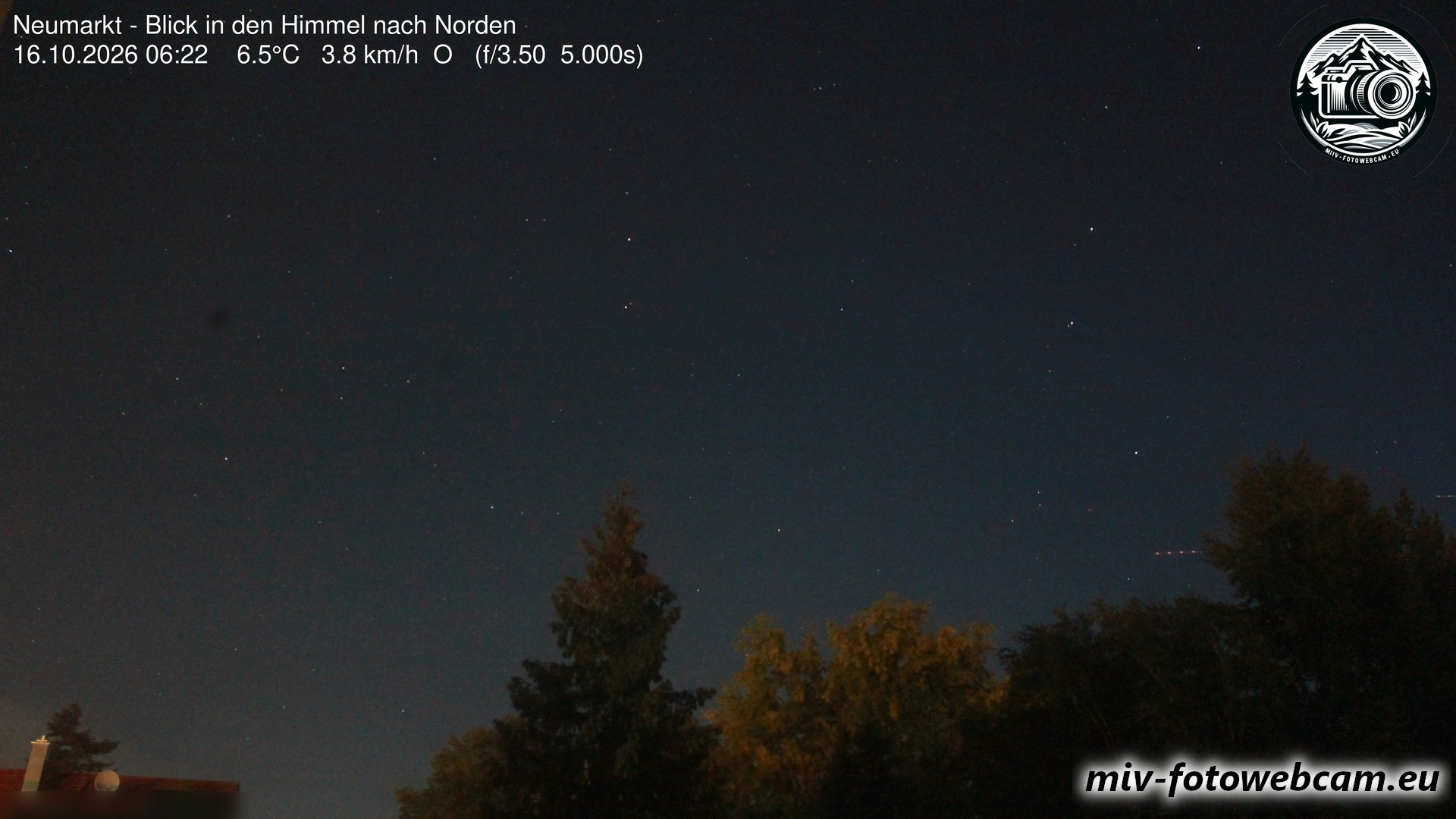 Archiv Foto Neumarkt in der Oberpfalz: Wetter-Webcam Norden