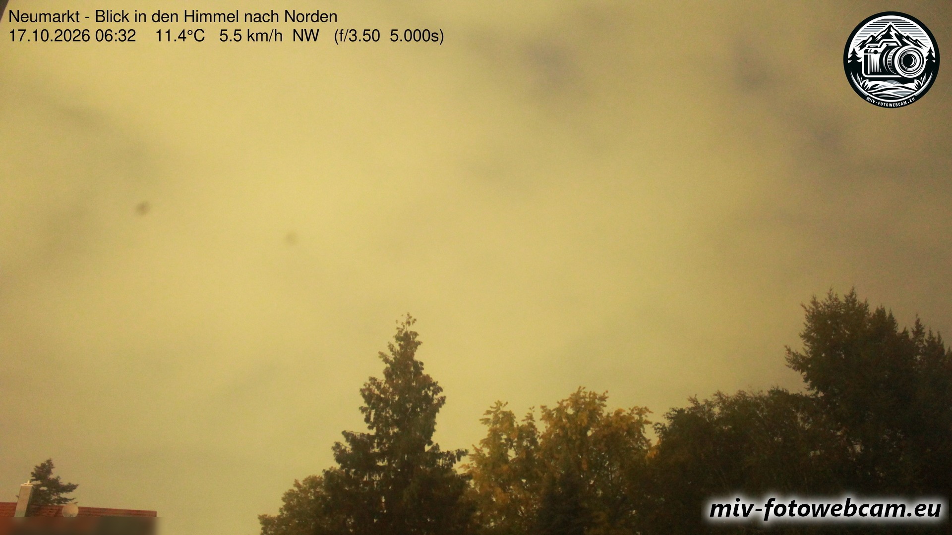 Archiv Foto Neumarkt in der Oberpfalz: Wetter-Webcam Norden
