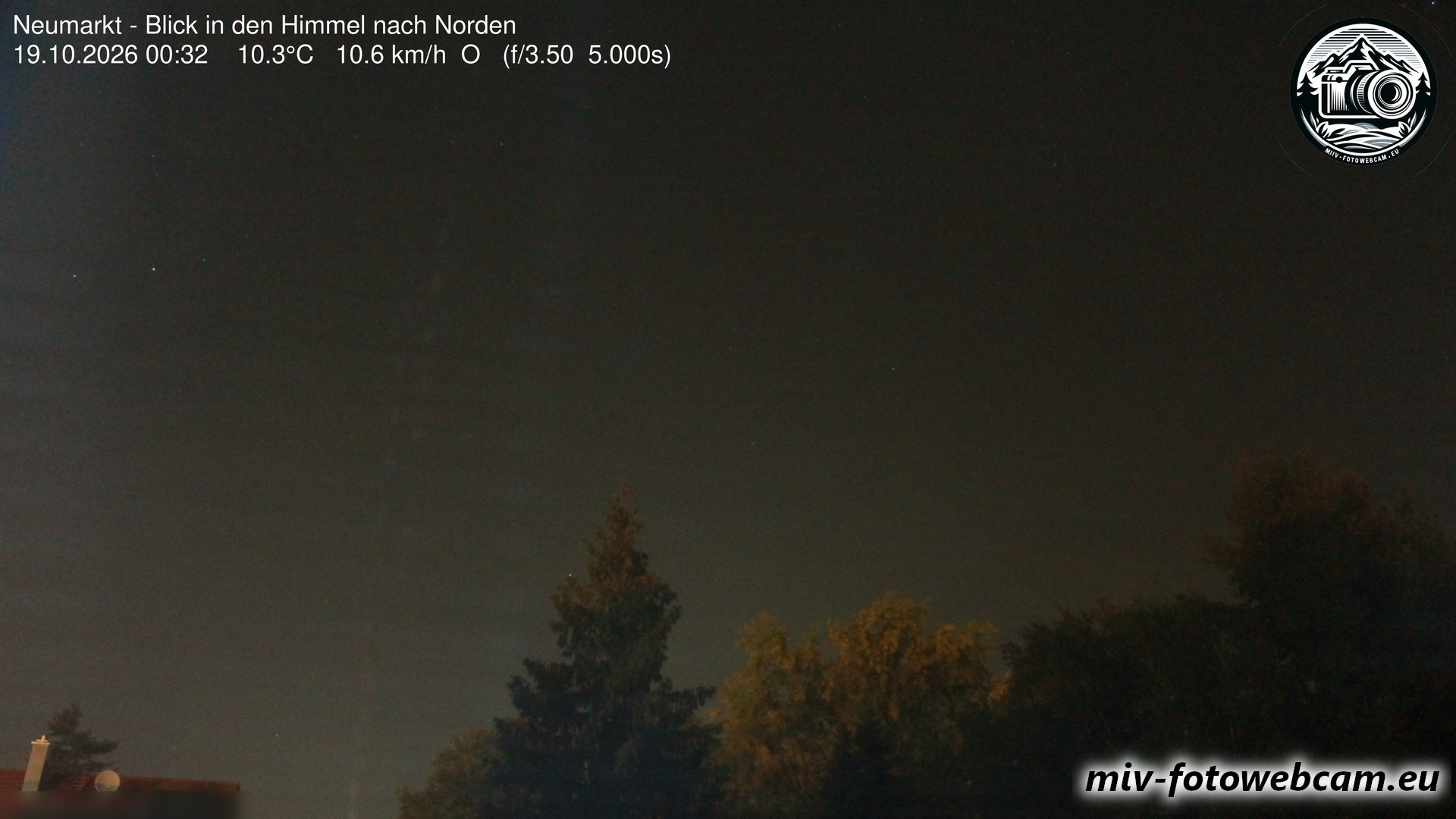 Archiv Foto Neumarkt in der Oberpfalz: Wetter-Webcam Norden
