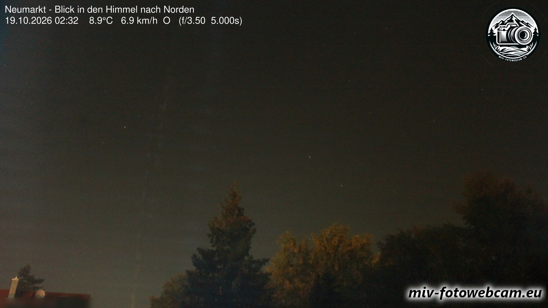 Archiv Foto Neumarkt in der Oberpfalz: Wetter-Webcam Norden