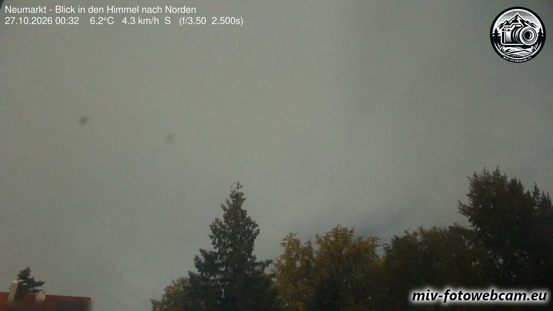 Archiv Foto Neumarkt in der Oberpfalz: Wetter-Webcam Norden
