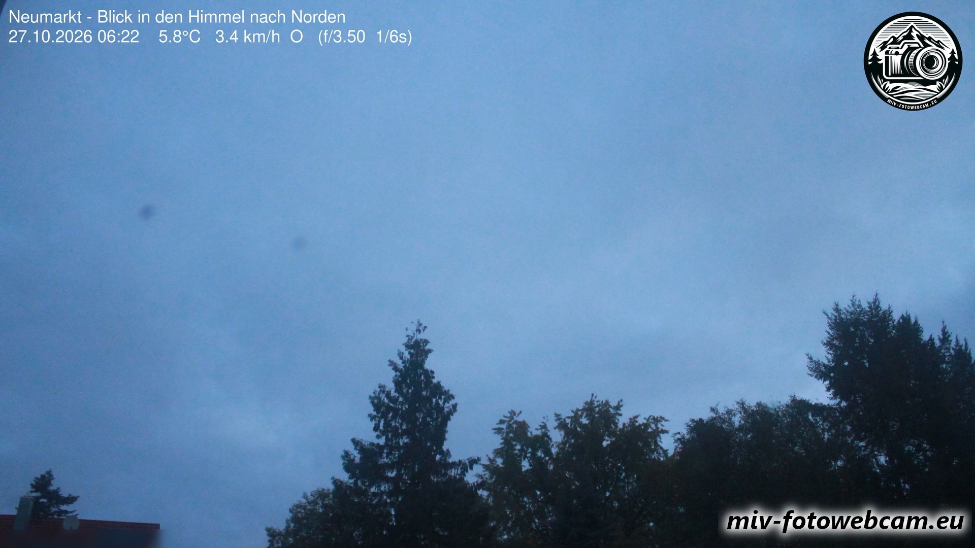 Archiv Foto Neumarkt in der Oberpfalz: Wetter-Webcam Norden