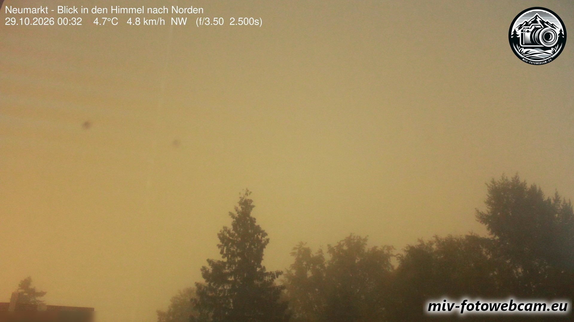 Archiv Foto Neumarkt in der Oberpfalz: Wetter-Webcam Norden