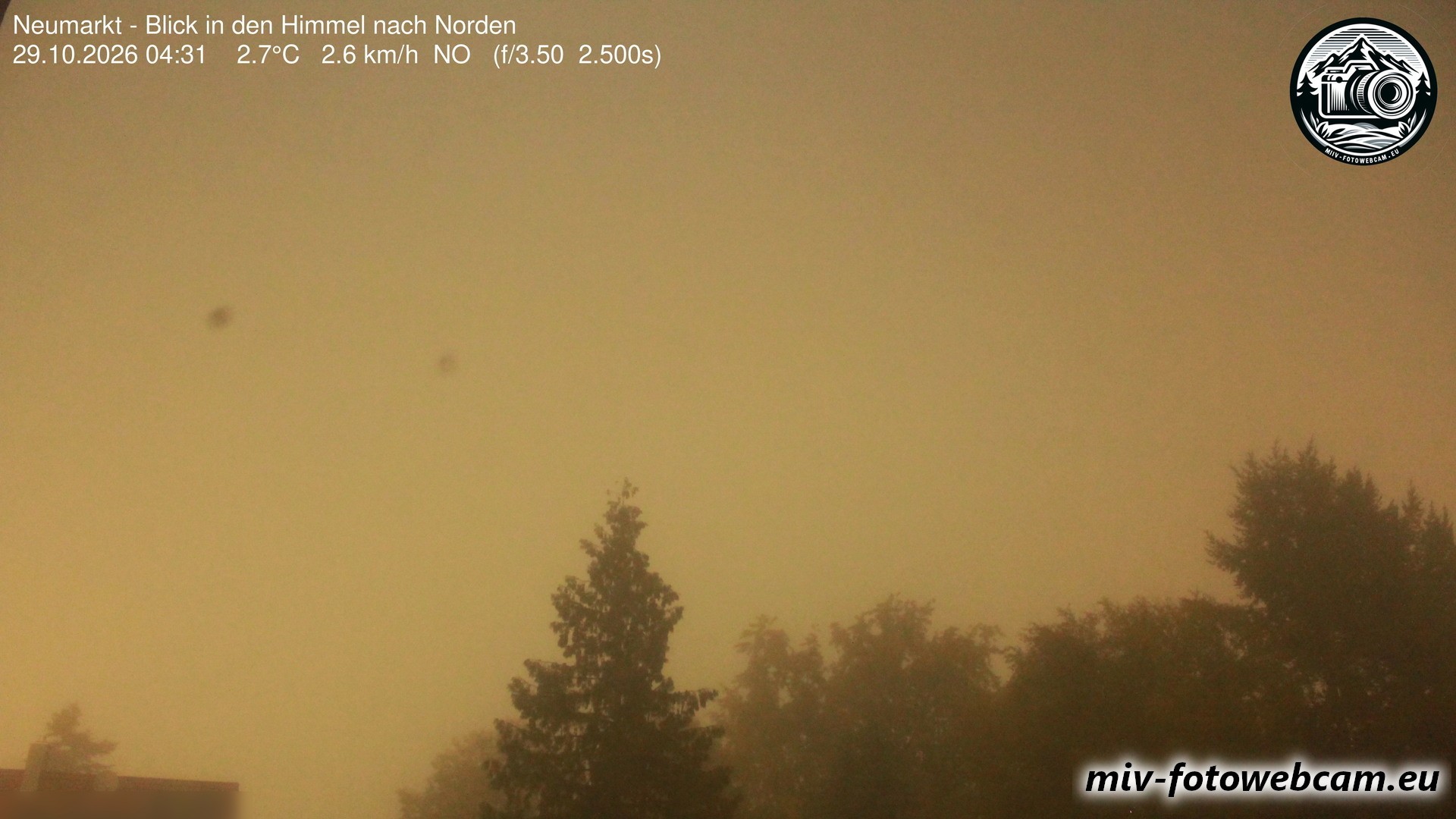 Archiv Foto Neumarkt in der Oberpfalz: Wetter-Webcam Norden