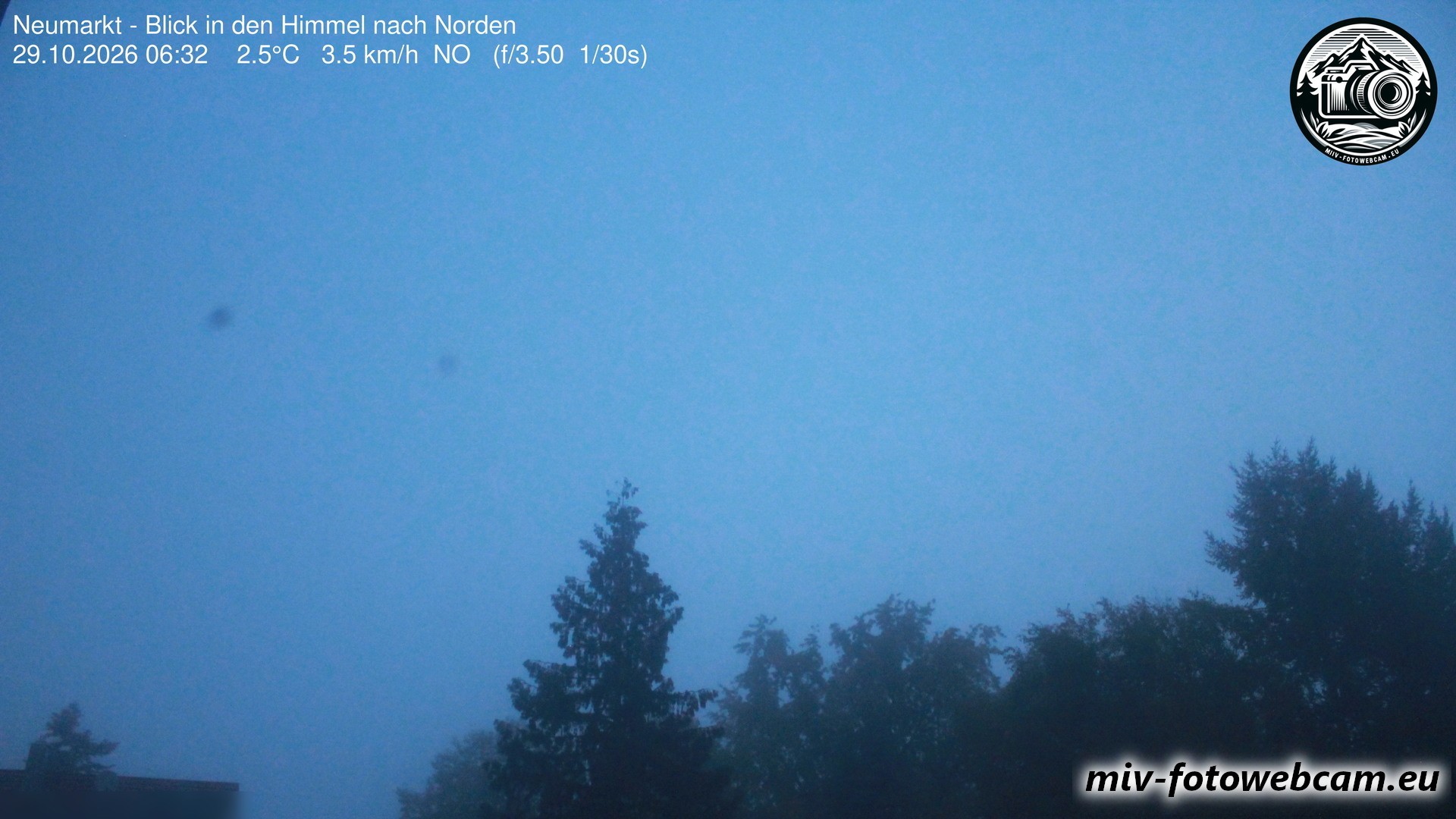 Archiv Foto Neumarkt in der Oberpfalz: Wetter-Webcam Norden