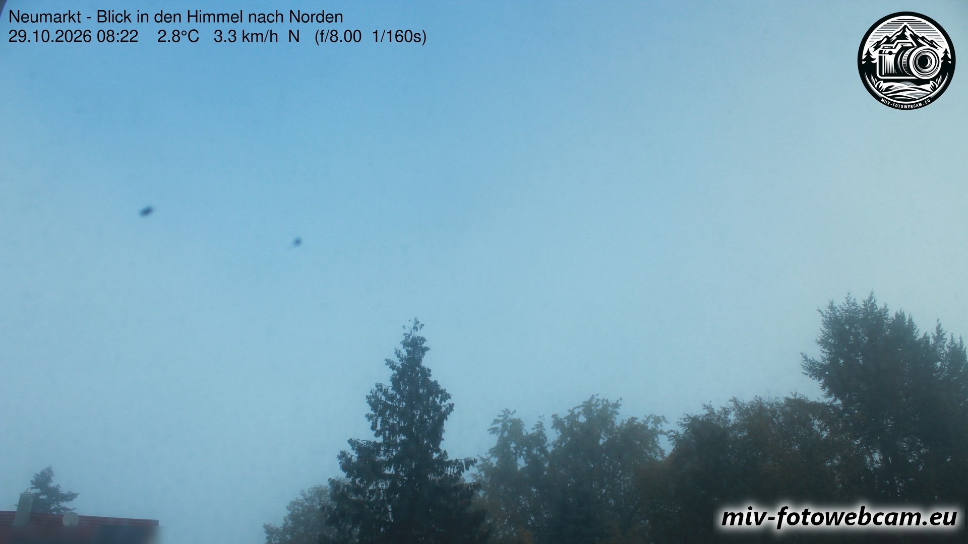 Archiv Foto Neumarkt in der Oberpfalz: Wetter-Webcam Norden