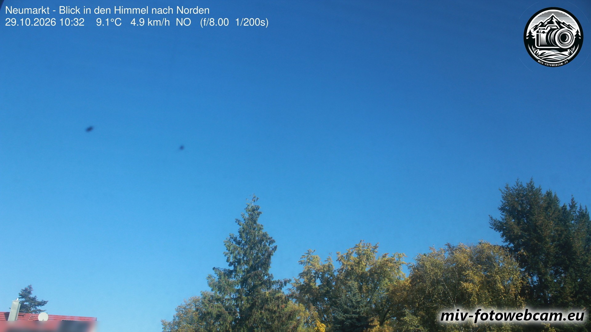 Archiv Foto Neumarkt in der Oberpfalz: Wetter-Webcam Norden