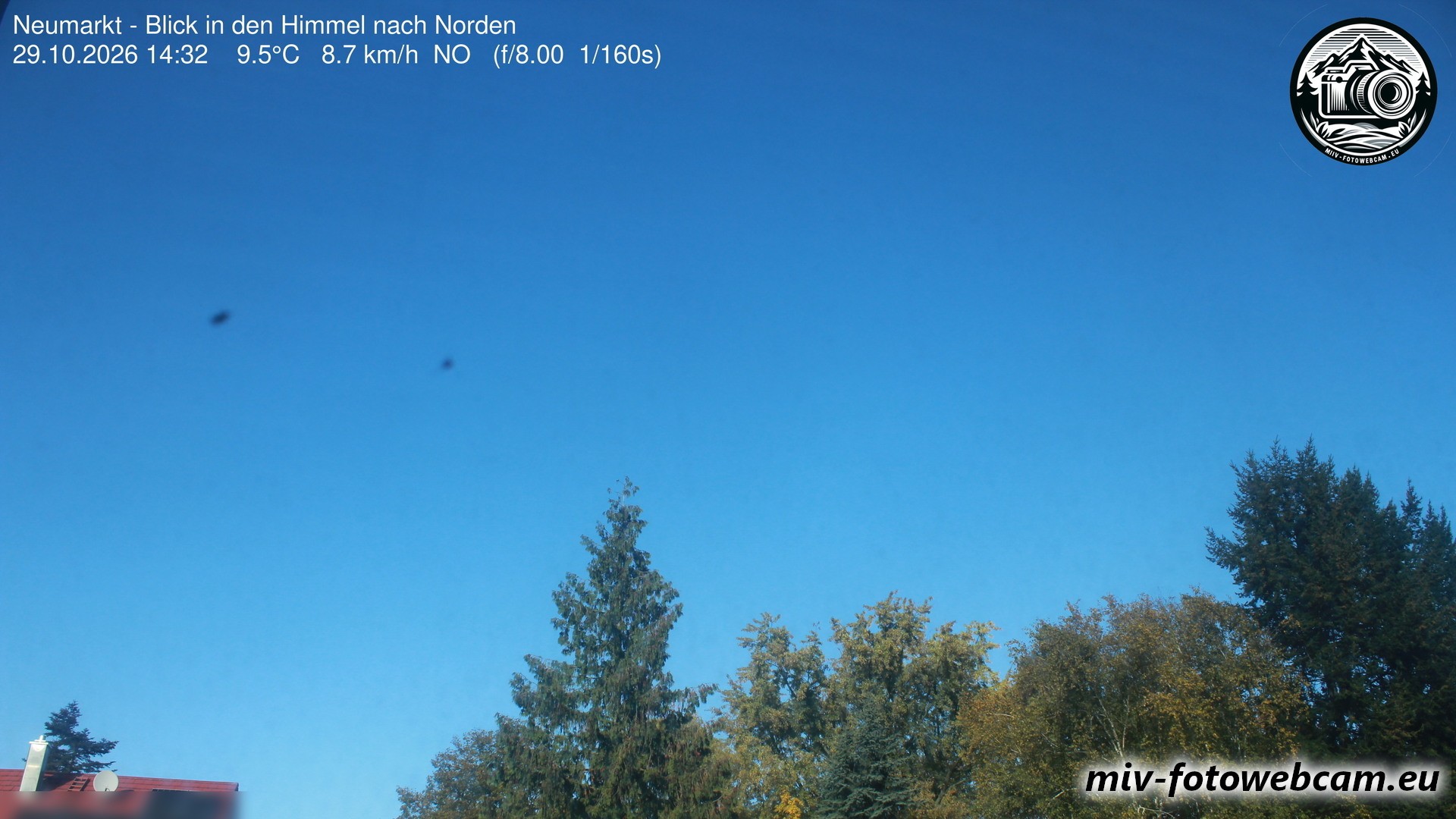 Archiv Foto Neumarkt in der Oberpfalz: Wetter-Webcam Norden